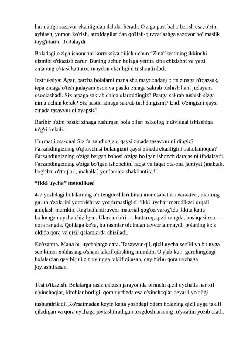 Maktabgacha va kichik maktab yoshidagi agressiv bolalar uchun korreksion rivojlantiruvchi dastur 3
