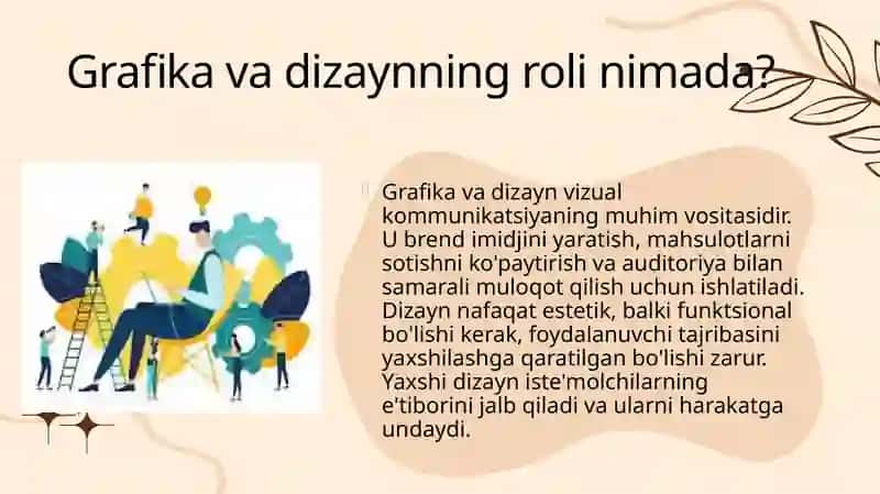 Grafika va dizayn printsiplari 3