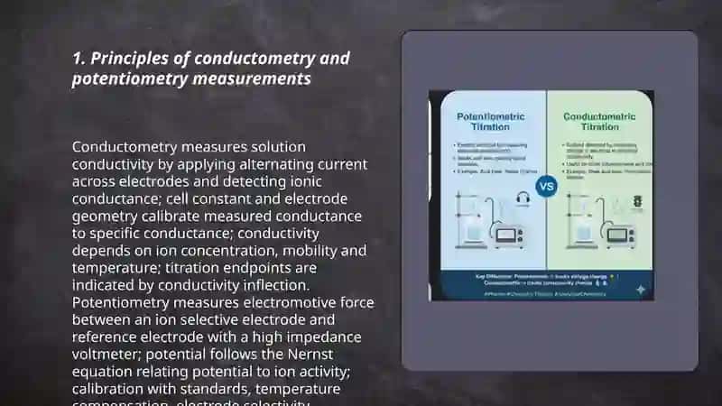Corductometry potentiometry 3