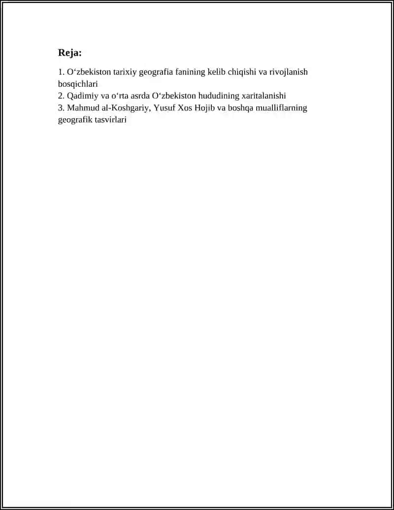 Oʻzbekiston tarixiy geografia fani shakllanishi va taraqqiyoti 3