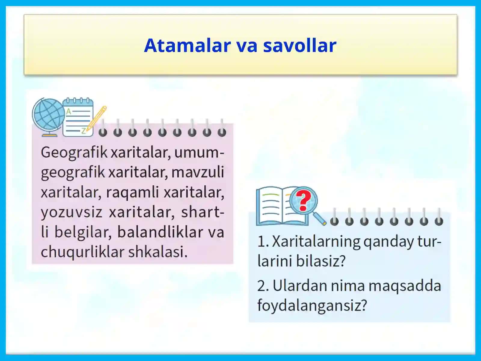 Geografik xaritalar 3