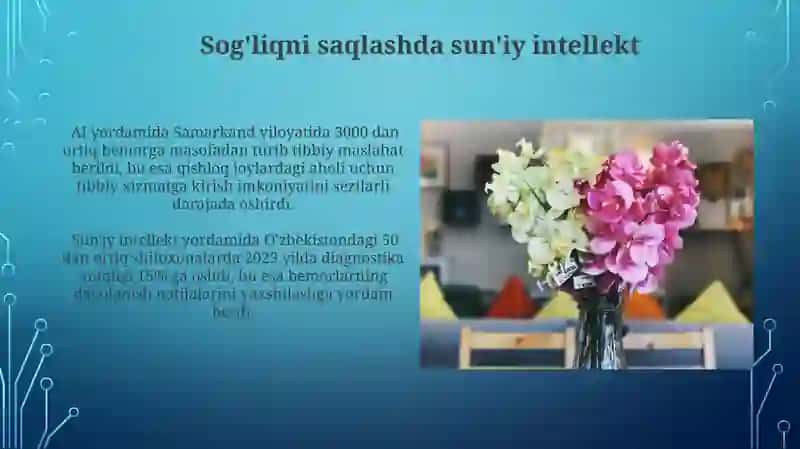 Iqtisodiyot sohalarida sun'iy intellektdan foydalanish xususiyatlari 3