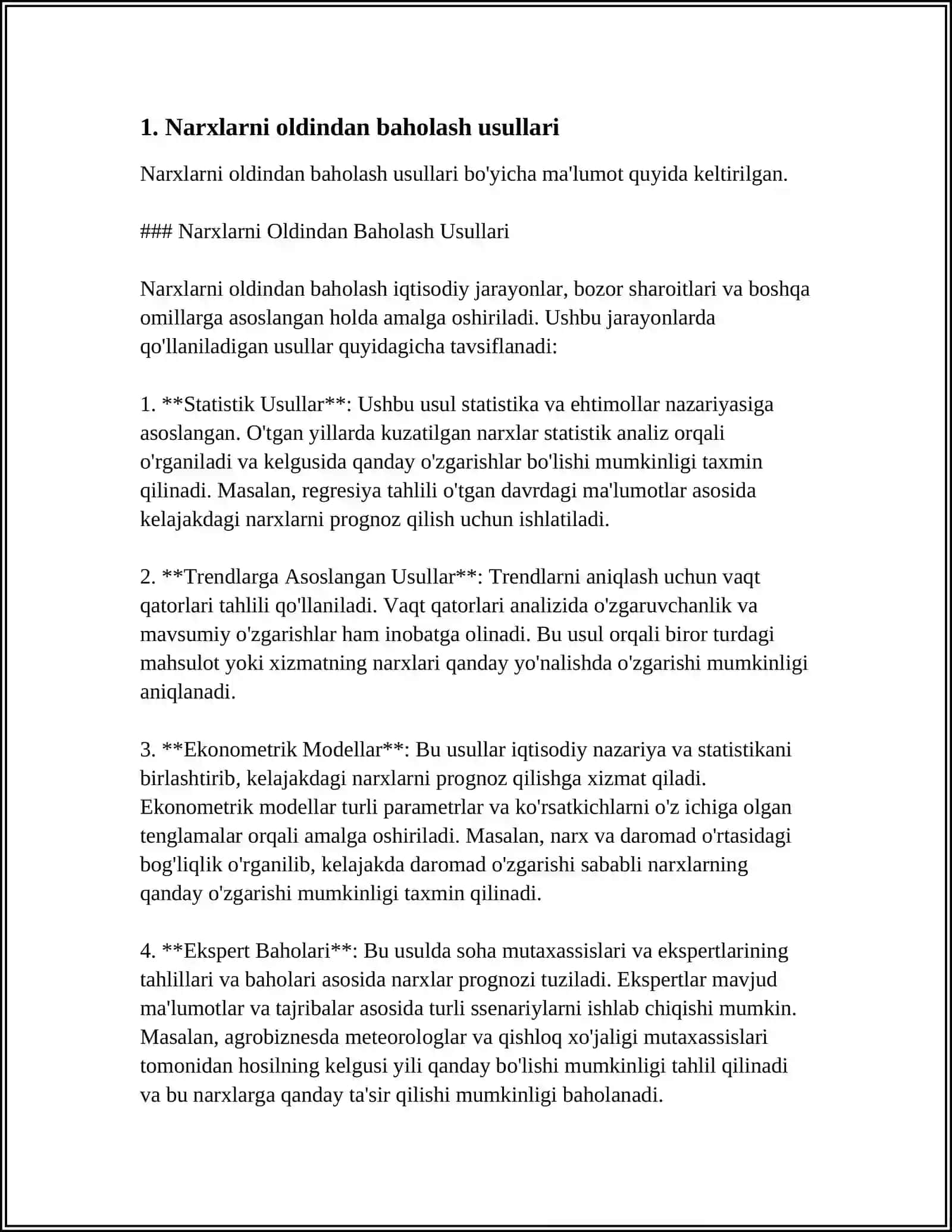 REKONSTRUKSIYA NARXINI OLDINDAN BAHOLASH VA UNI MAQSADGA MUVOFIQLIGINI ANIQLASH 3