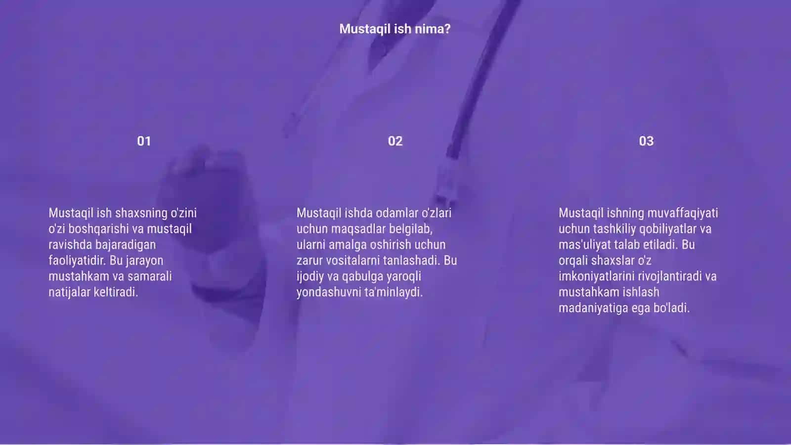 Mustaqil ish 3