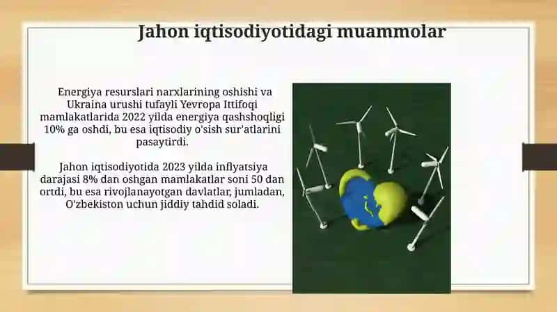 Jahon iqtisodiyotida global muammolari va uni xal qilish yoʻlari 3
