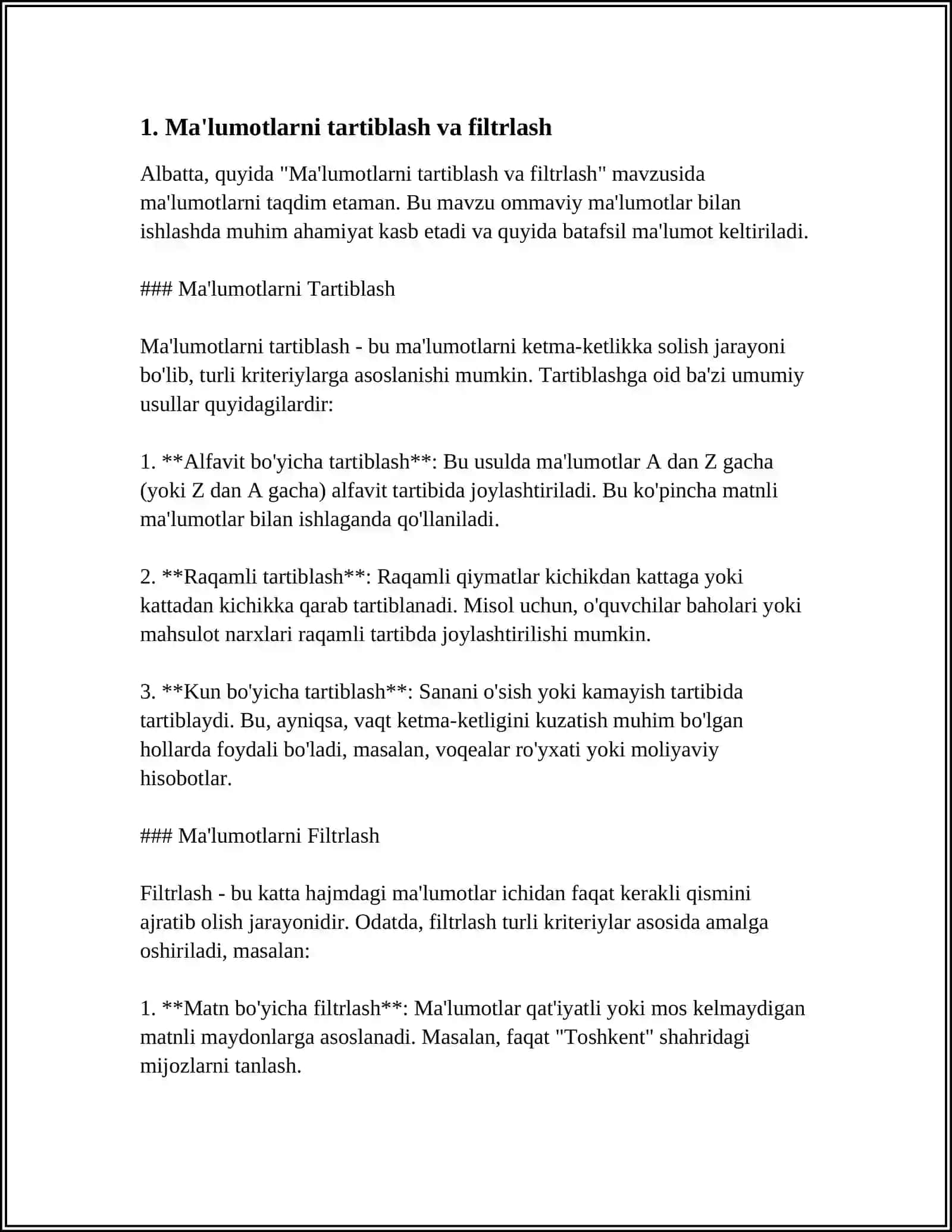 MA'LUMOTLARNI TAHLIL QILISH VOSITALARI 3
