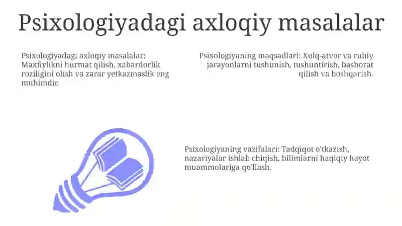 Psixologiya fanining maqsad va vazifalari 3