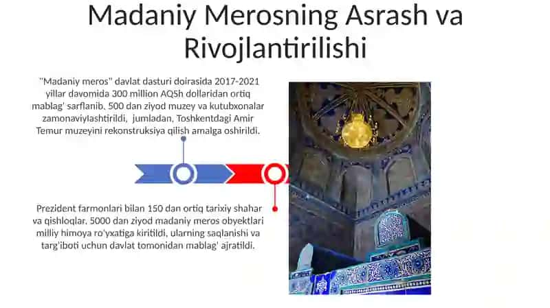Madaniy Merosning Asrash va Rivojlantirilishi 3