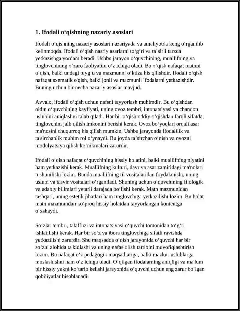 NASRIY ASARLARNI IFODALI OʻQISH 3
