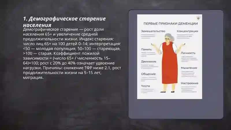 Проблемы долголетия 3