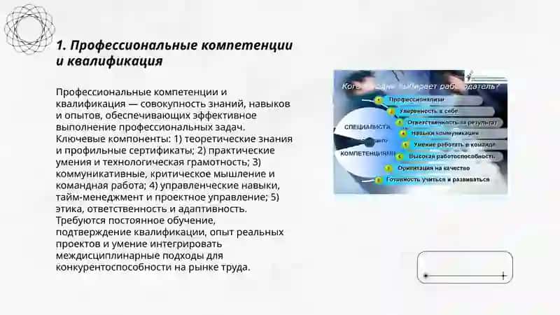 Требования к современному специалисту 3