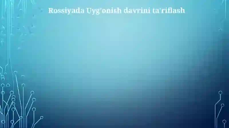 Uygʻonish davrida tilshunoslik va rus tilshunosligi 3