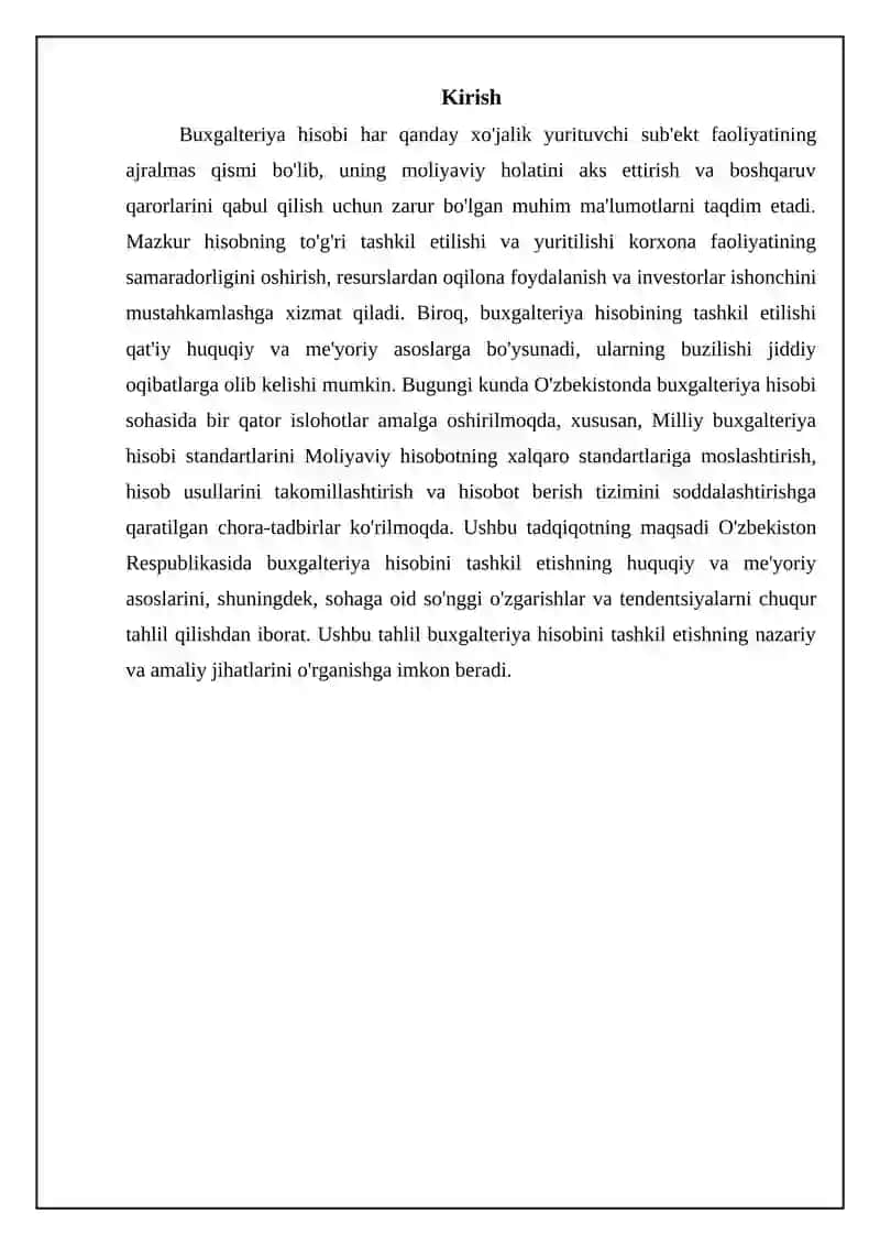 Buxgalteriya hisobini tashkil qilishning huquqiy-me'yoriy asoslari 3