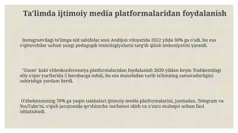Media madaniyat va innovatsion pedogogik texnologiyalar 3