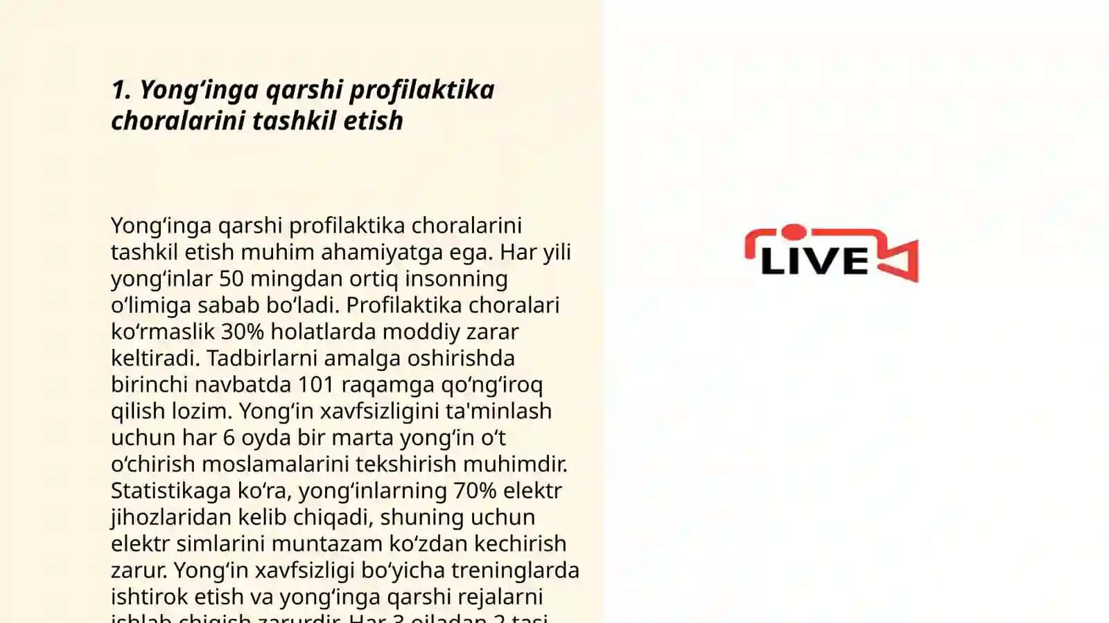 Yong‘inga qarshi profilaktika choralarini tashkil etish 3