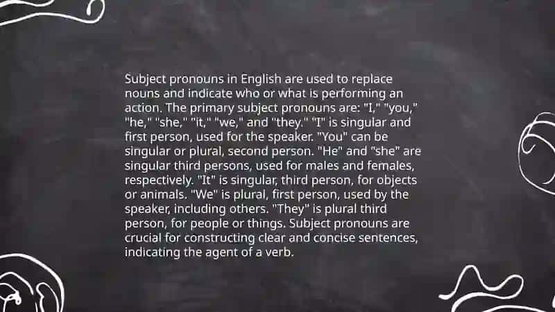 Pronouns and possessive pronouns 3