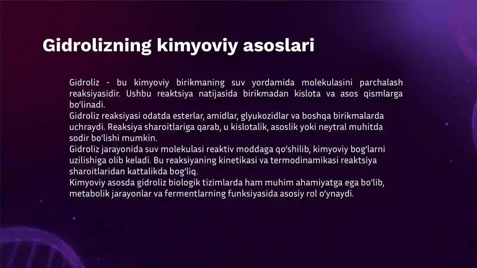 GIDROLIZ VA AMFOTERLIK ULARNING ANALIZDAGI AHAMIYATI 3