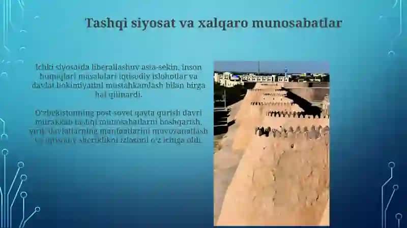 Oʻzbekistondagi ijtimoiy-siyosiy vaziyat 3