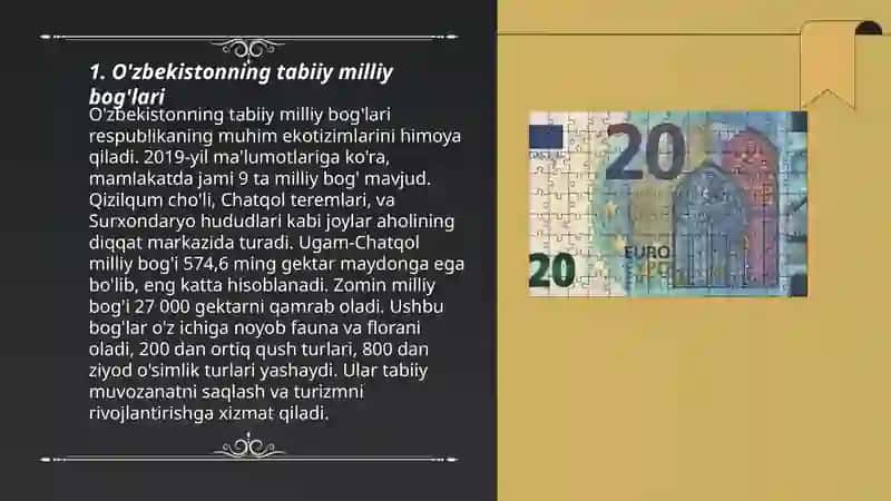 O'zbekistonning tabiiy milliy bog'lari 3