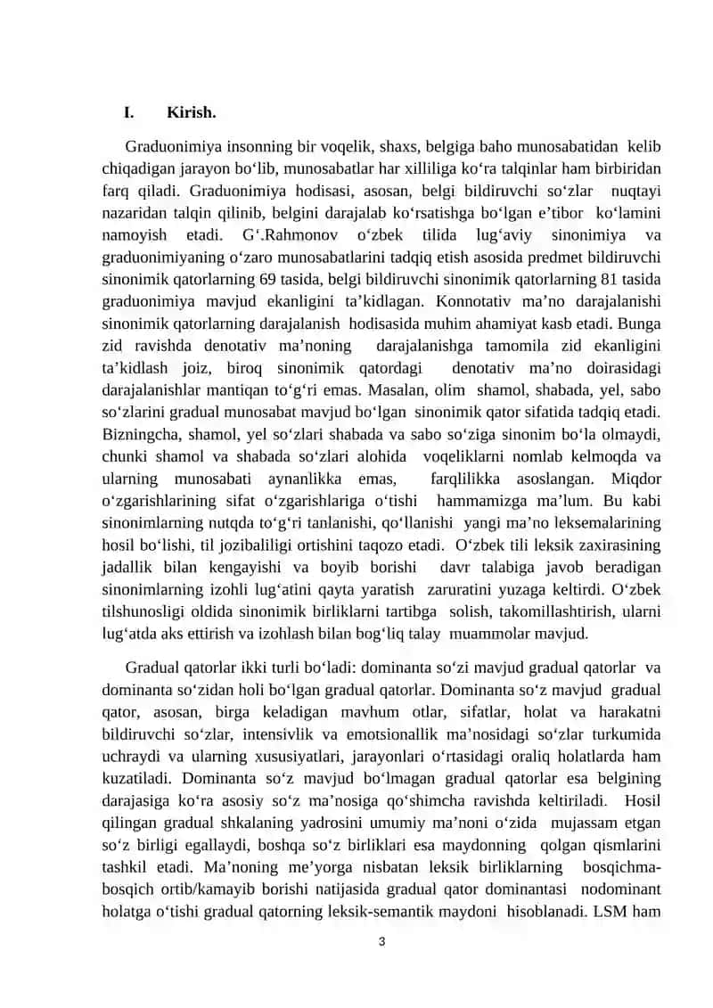O’zbek tilshunosligida graduonimiya hodisasining ilmiy tadqiqi 3