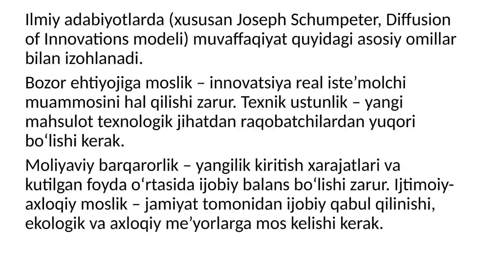 Yangi tovarni yaratish, baholash va joylashtirish jarayoni 3