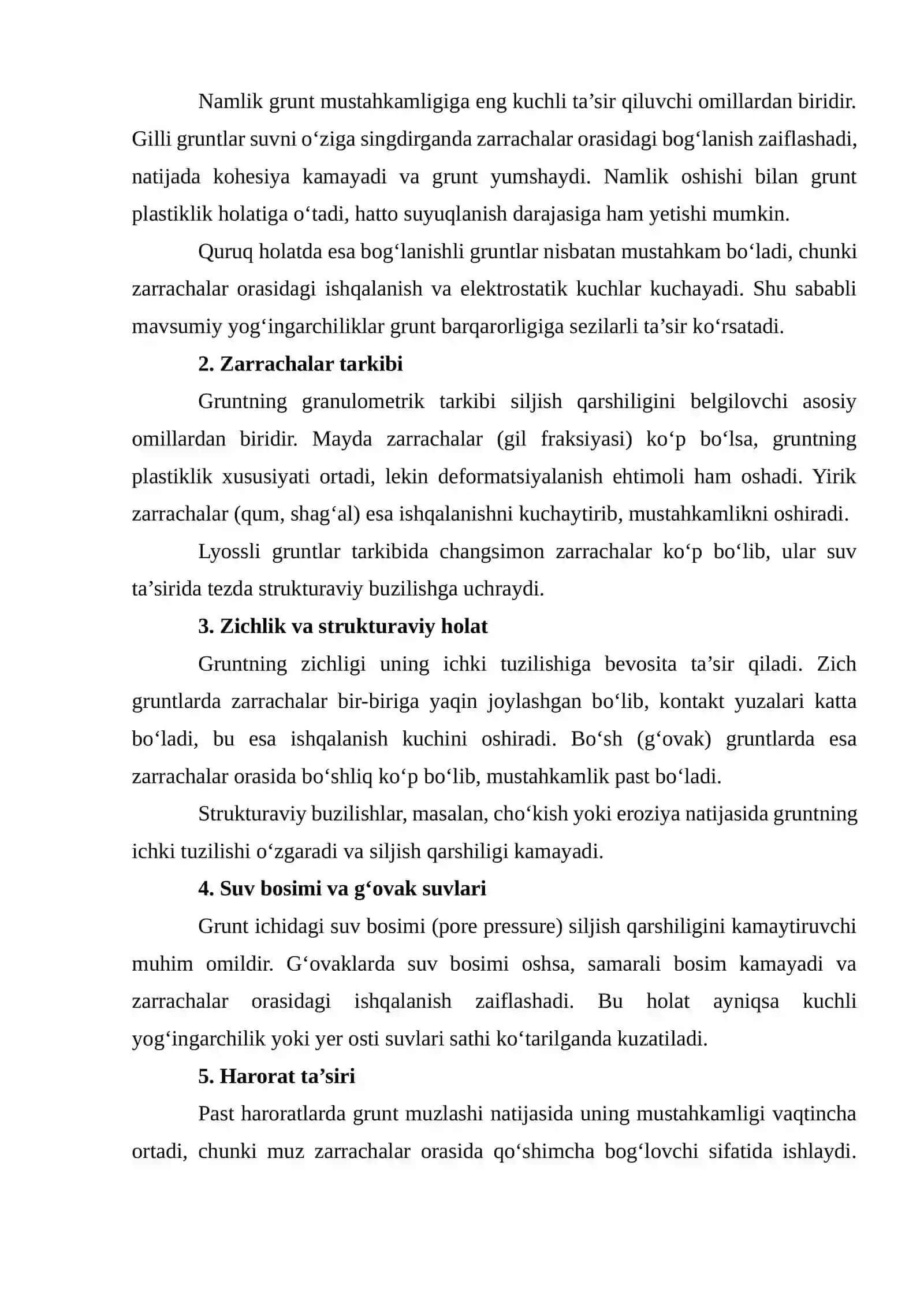 Bog‘lanishli gruntlarning siljishga qarshi mustahkamligini aniqlashga oid usullar 3