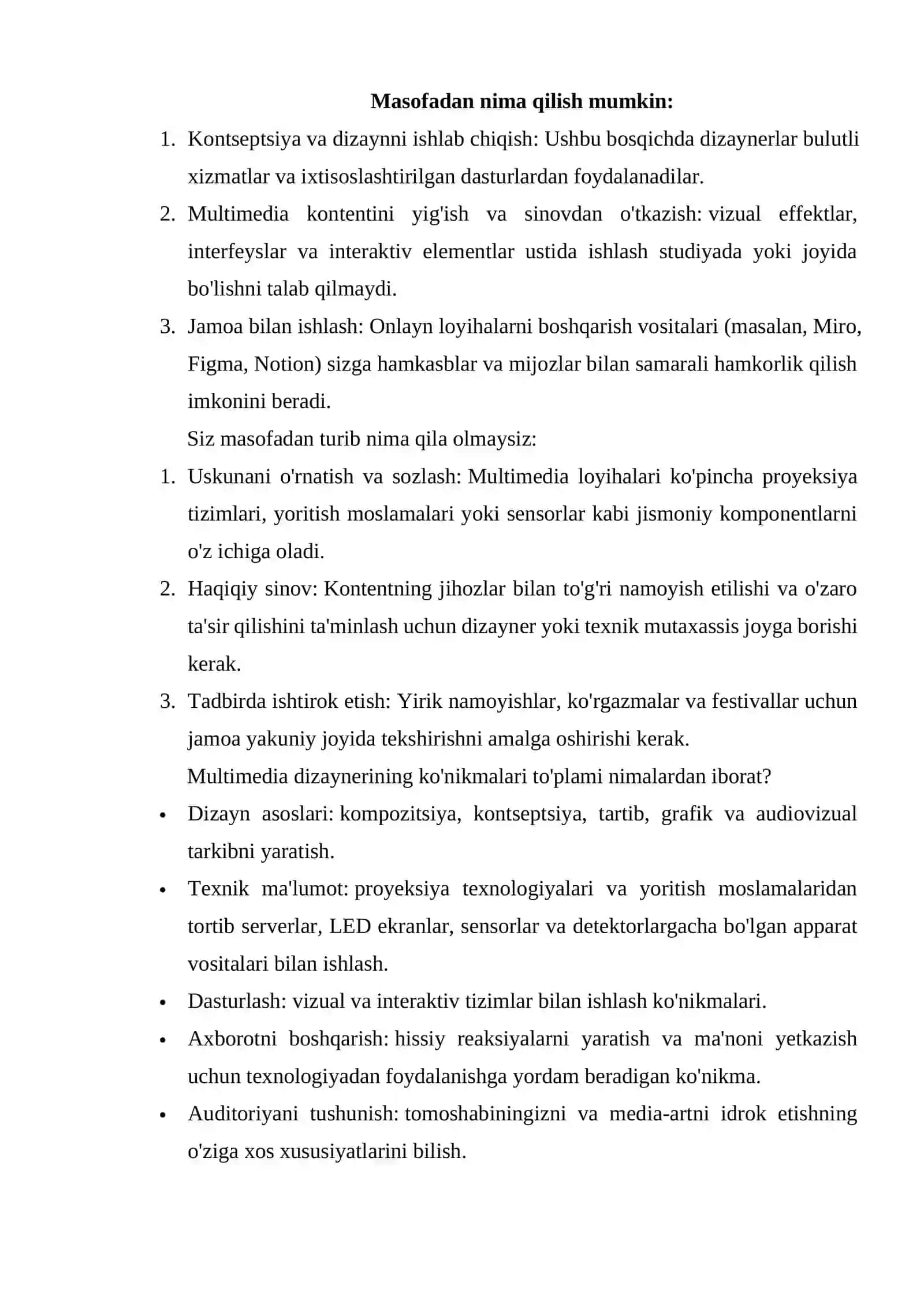 Multimedia dizayn tamoyillari 3