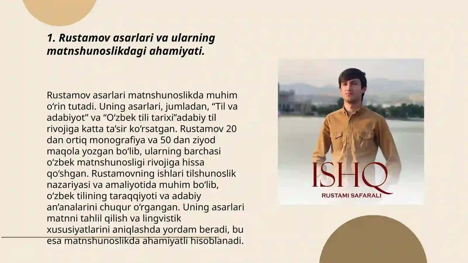 Rustamov asarlari va ularning matnshunoslikdagi ahamiyati 3