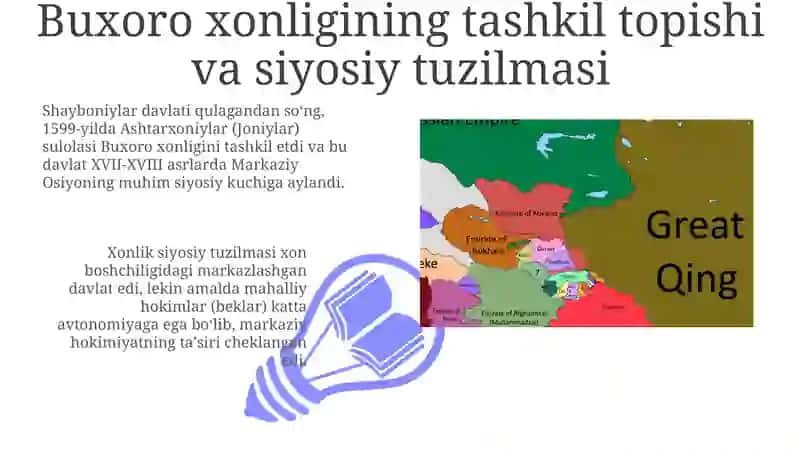 Buxoro xonligi va amirligi 3