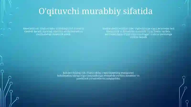Zamonaviy Tarbiyachining Funksional Vazifalari 3