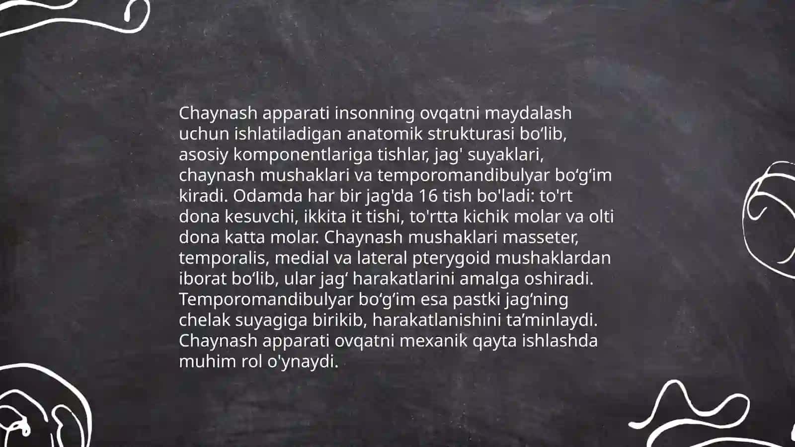 Chaynash apparati va uning funksional mexanizmlari 3