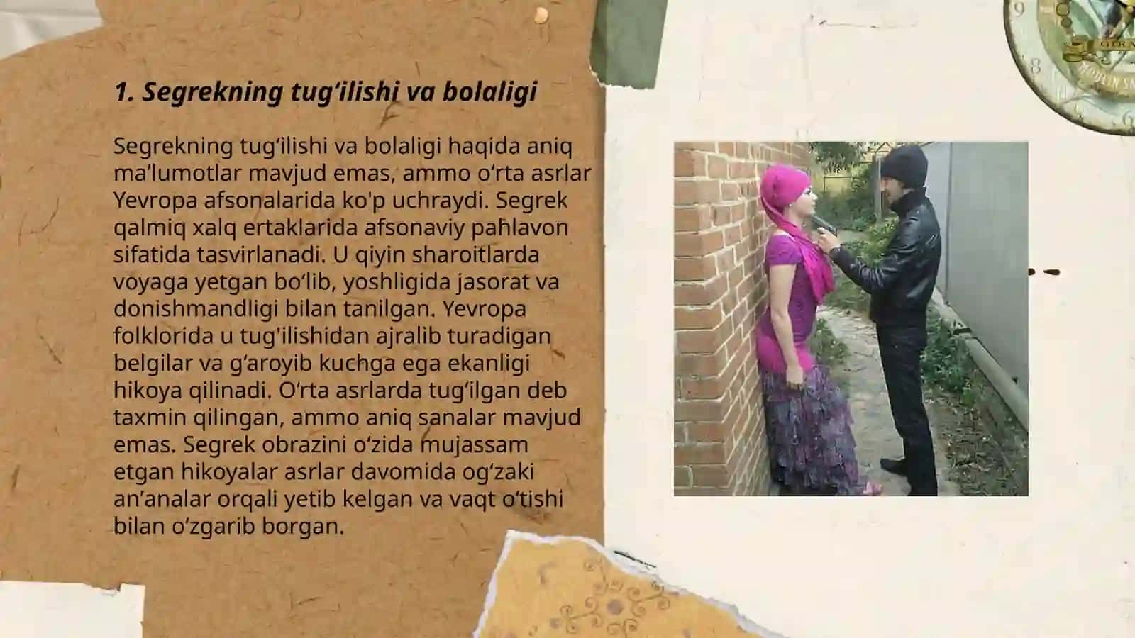Dada qoʻrqut asaridagj segrek hikoyasi asosida 3