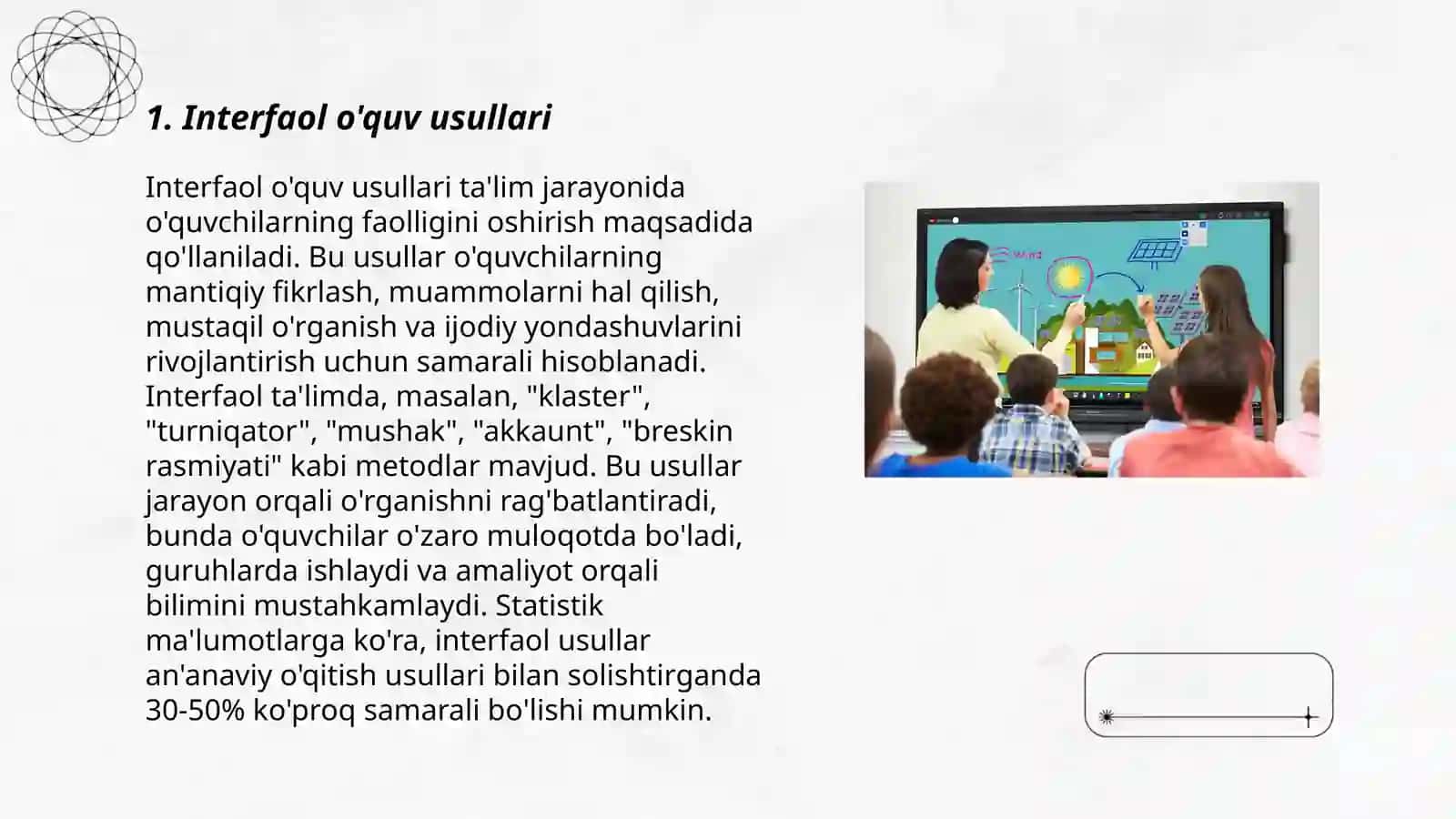 Ta'limning interfaol metodlari 3