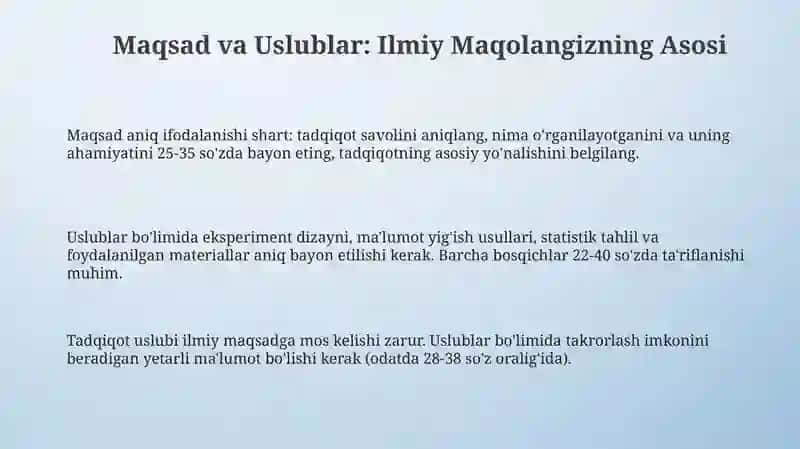 Ilmiy maqolaga rezyume tuzish 3
