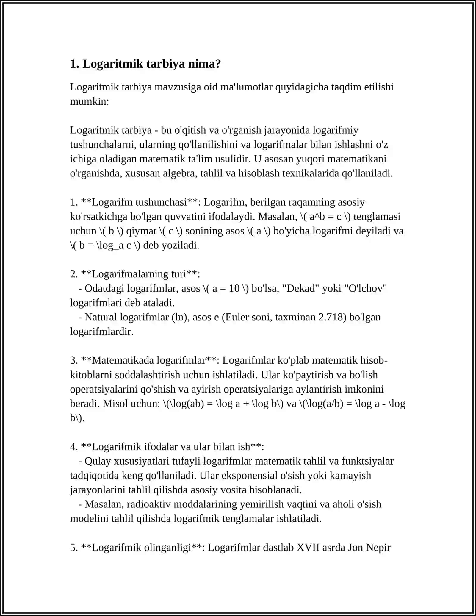 LOGERITMIK TARBIYA BO’YICHA OTA-ONALAR MAJLISI 3