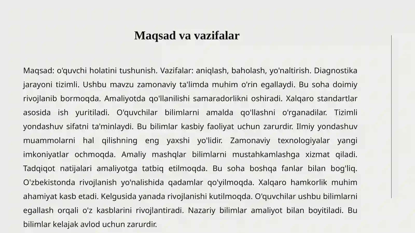 PEDAGOGIK-PSIXOLOGIK DIAGNOSTIKA 3