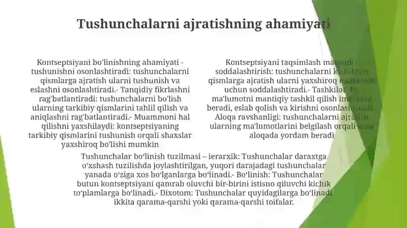 Tushunchalarni Bo'Lishni Maqsadi Va Tuzilishi 3
