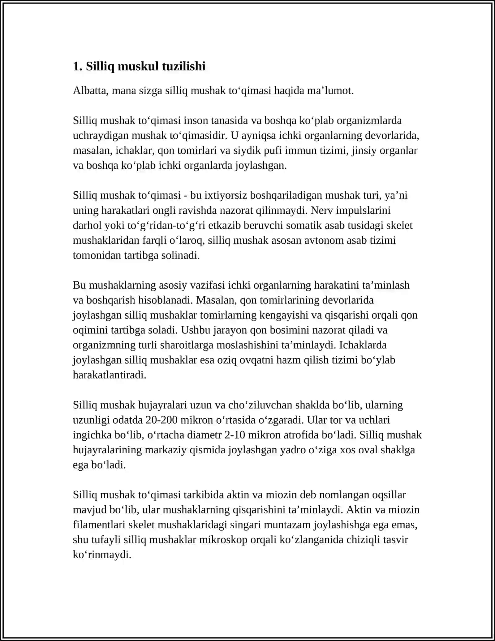 SILLIQ VA KO'NDALANG TARG'IL MUSHAKLAR FIZIOLOGIK FARQLARI 3