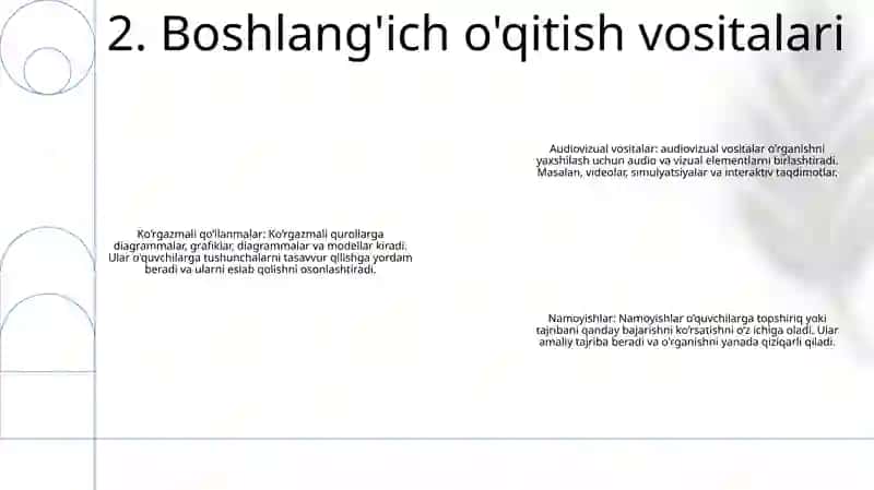 Biologiya OʻQitish Vositalarining Turlari Va Ularning OʻZaro BogʻLiqligi 3