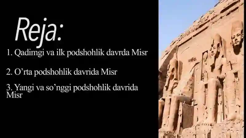 Qadimgi Misr davlatchilik tarixi 3