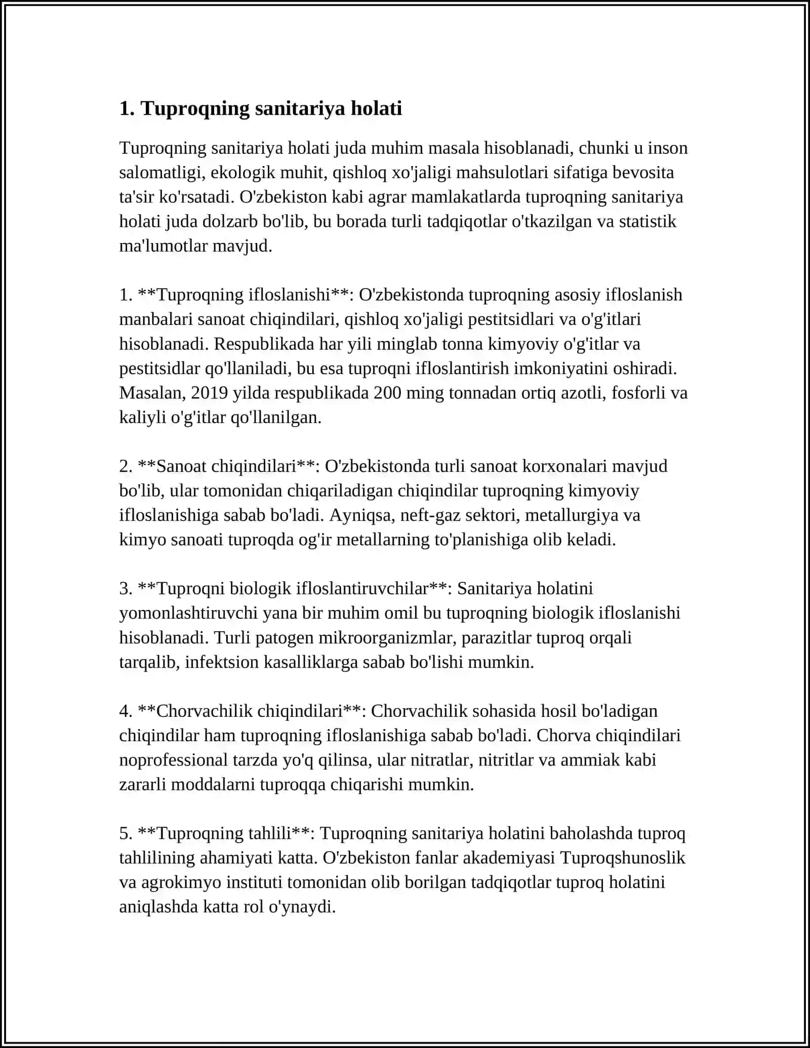 TUPROQ GIGIYENIK EPIDEMIOLOGIK AXAMIYATI 3