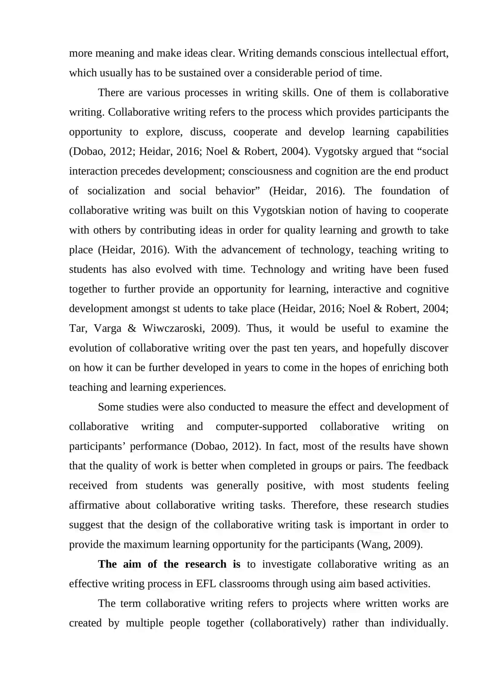 DEVELOPING THE WRITING SKILLS OF ESL STUDENTS THROUGH THE COLLABORATIVE LEARNING 3