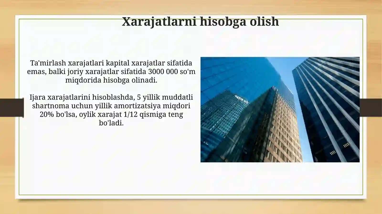 Asosiy vositalarni ijaraga olish va ijaragaberish hisobi 3