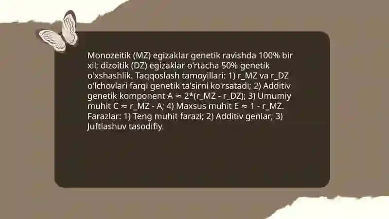 Egizaklar Usuli 3