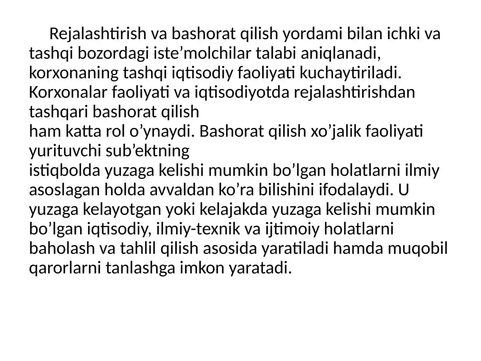 Sanoat korxonalarida rejalashtirish 3