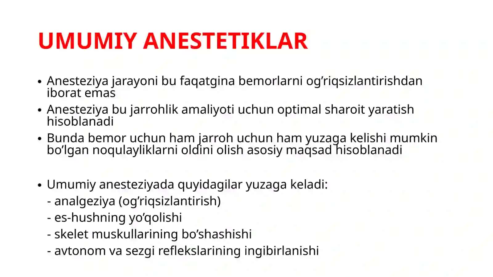 ANESTETIK DORILAR 3