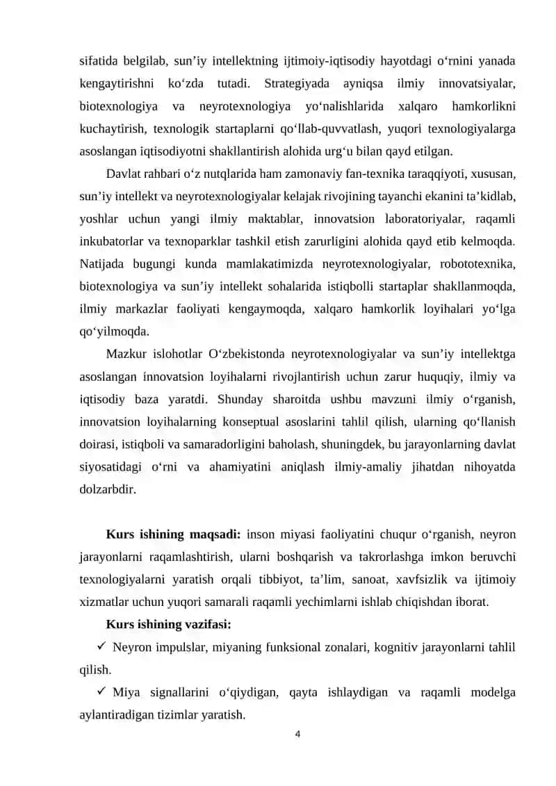 Neyrotexnologiyalar va sun’iy intellekt boʻyicha innovatsion loyihalar 3