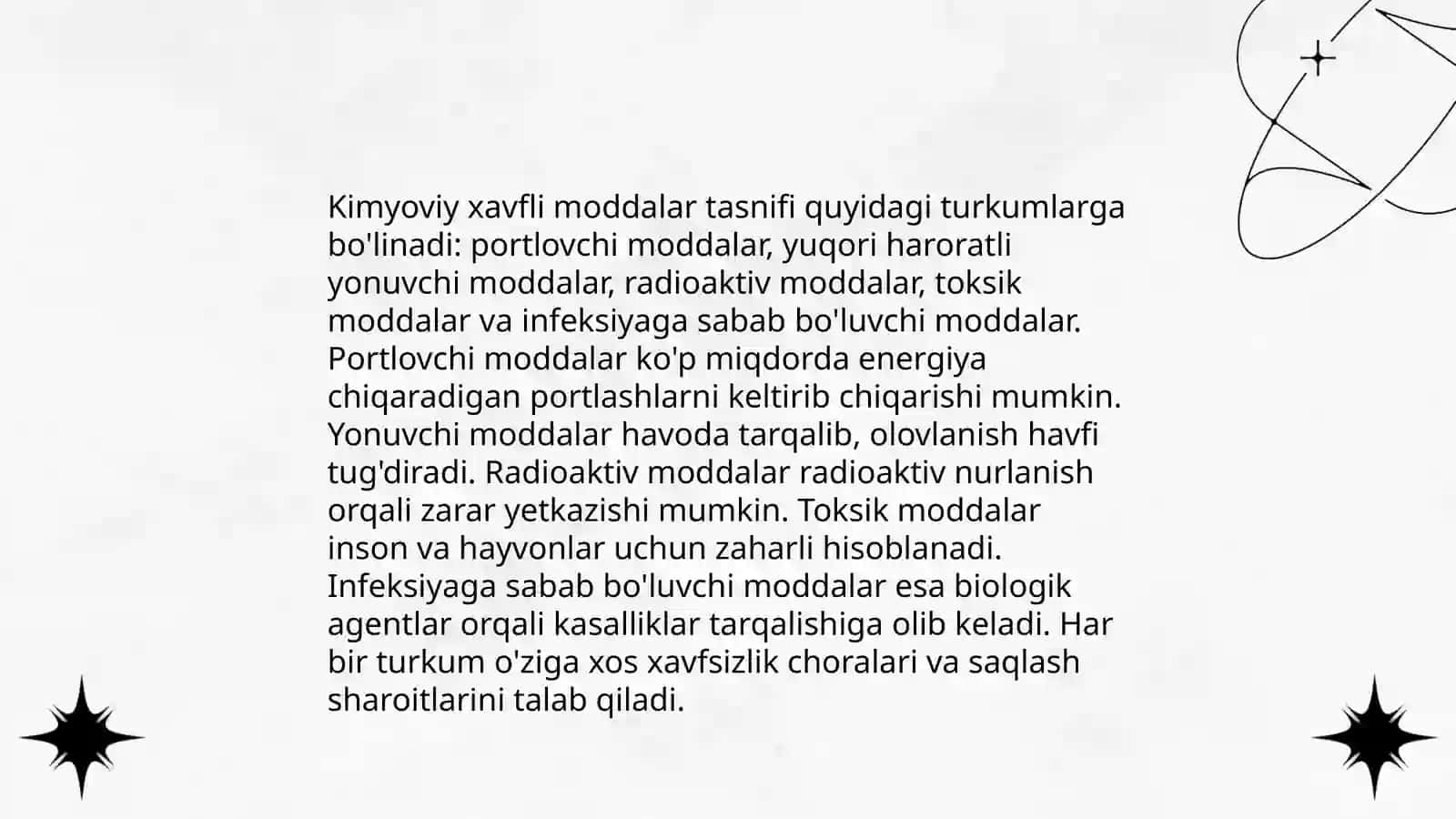 Kimyoviy va radiatsion xavfli holatlarni baholash 3