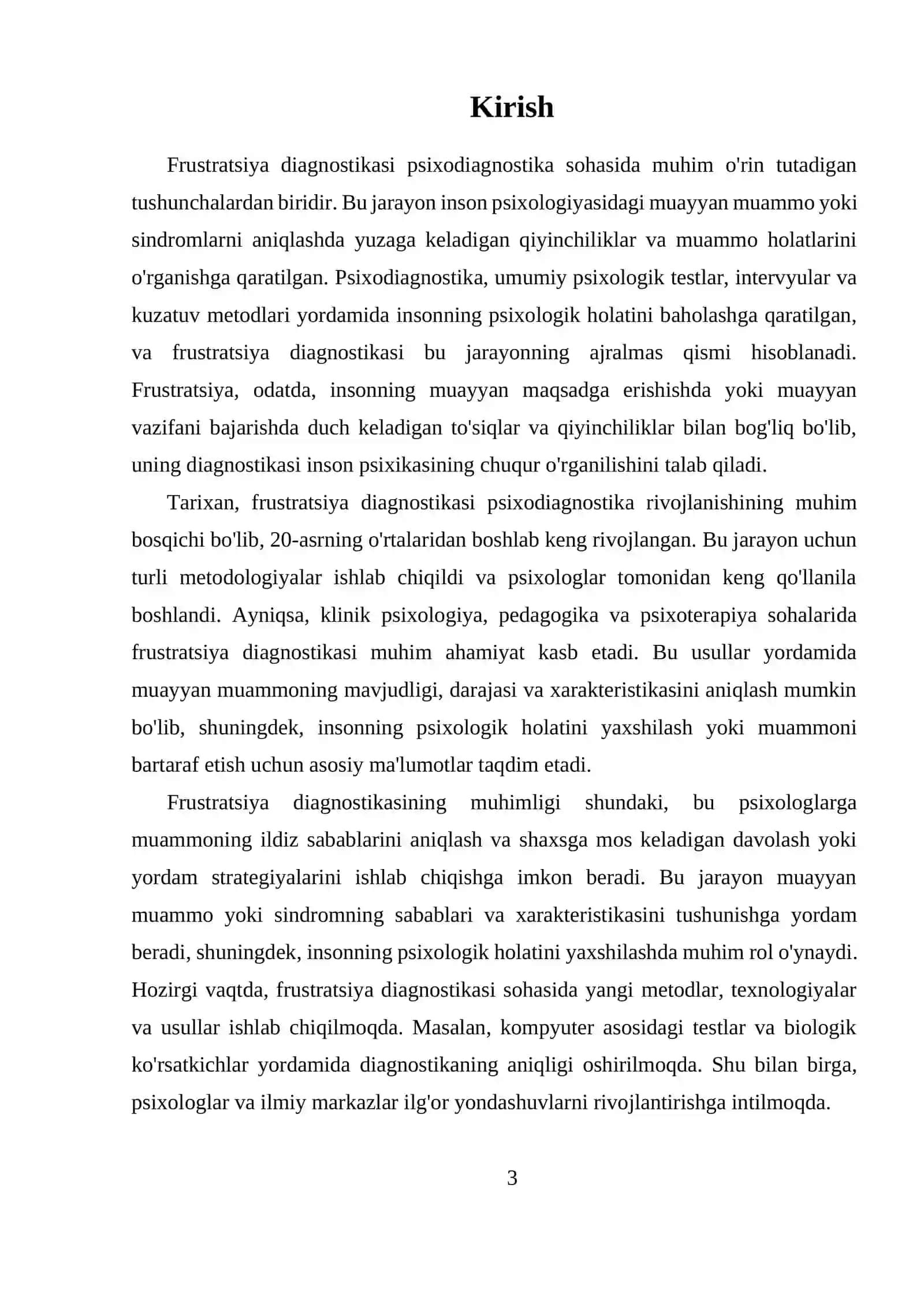 Frustratsiya Diagnostikasi 3