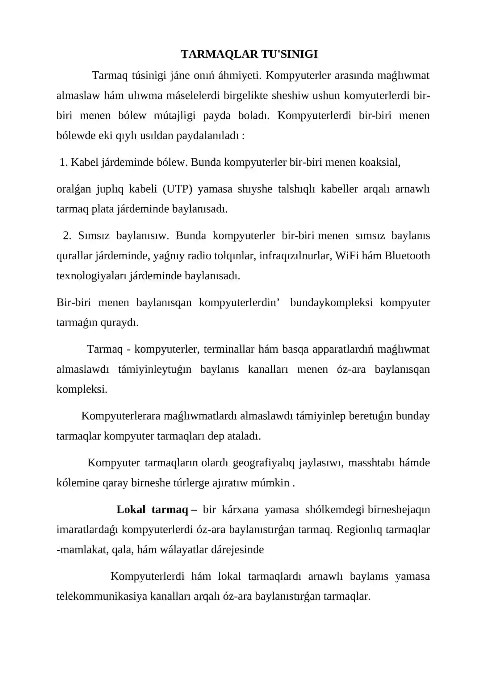 Tarmaqlar Tushinigi 3